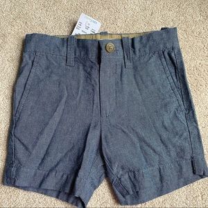 Crewcuts boys chambray toddler shorts